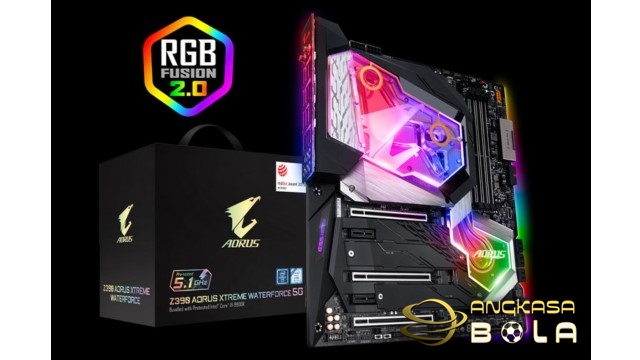 Bundle Binned i9-9900K + Z390 Aorus Xtreme Waterforce dari Gigabyte