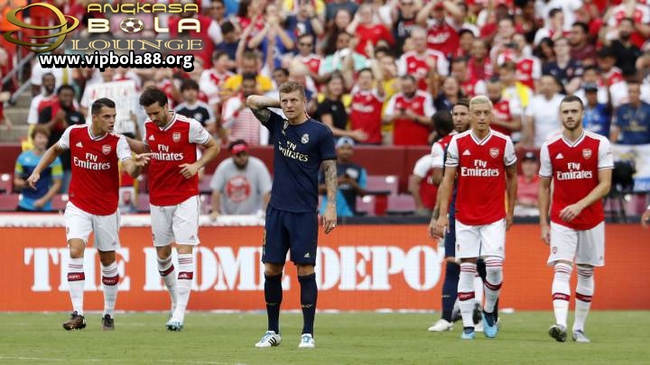 Real Madrid Susah Payah Kalahkan Arsenal