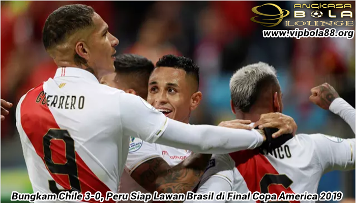 Bungkam Chile 3-0, Peru Siap Lawan Brasil di Final Copa America 2019