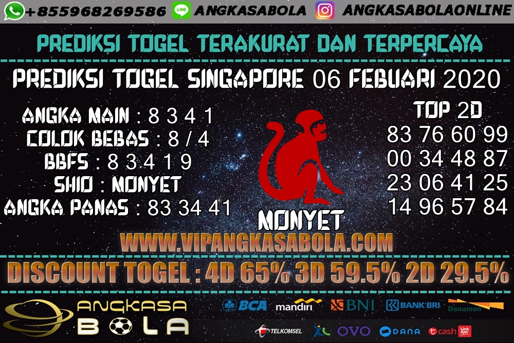 Togel Singapore 2020
, Prediksi Togel Singapore 06 Febuari 2020 Prediksi