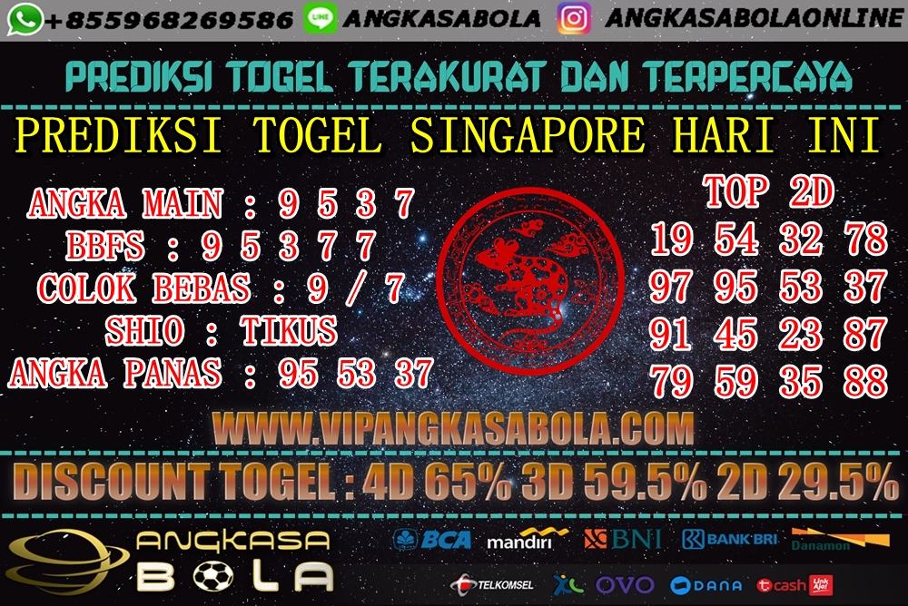 Prediksi Togel Singapore 27 JUNI 2020