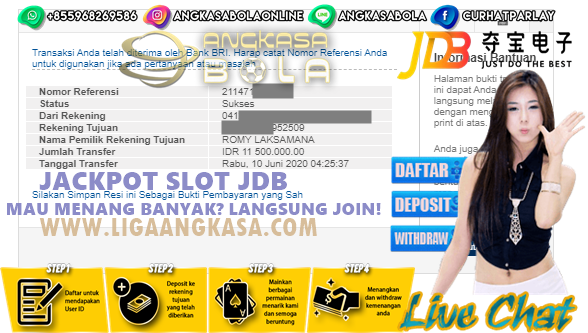 Pemenang JACKPOT SLOT JDB 10 JUNI 2020