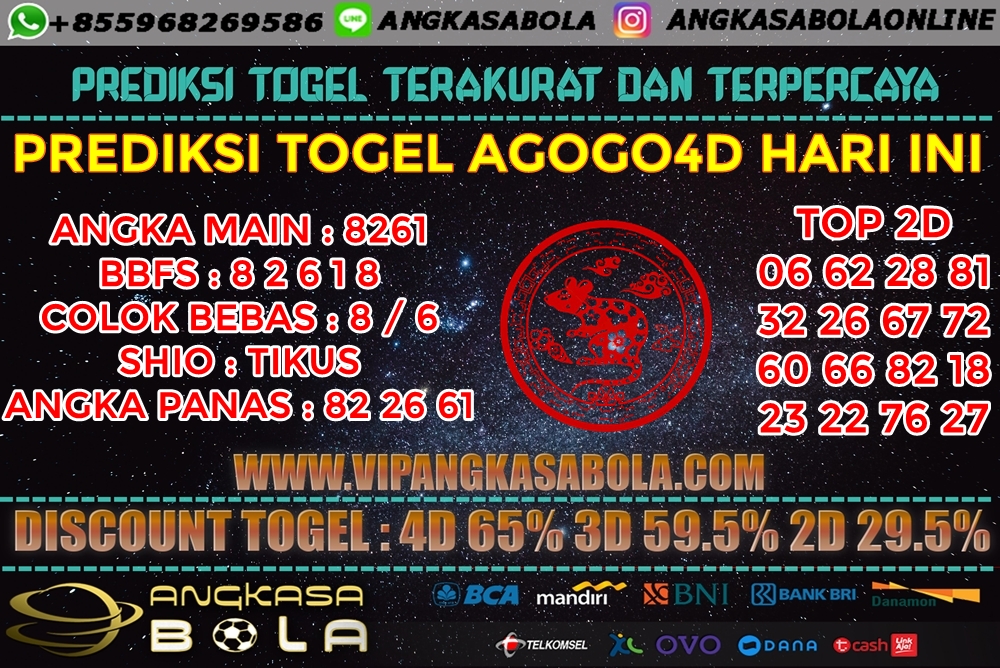 PREDIKSI TOGEL AGOGO4D 17 JUNI 2020