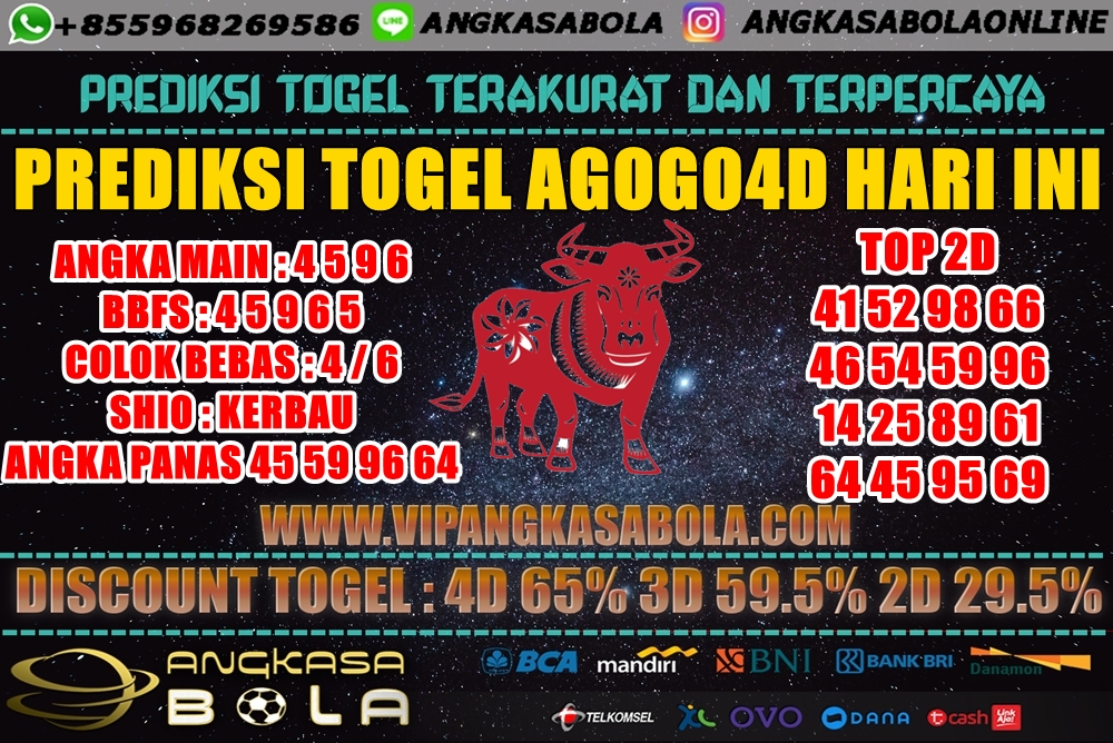 PREDIKSI TOGEL AGOGO4D 18 JUNI 2020