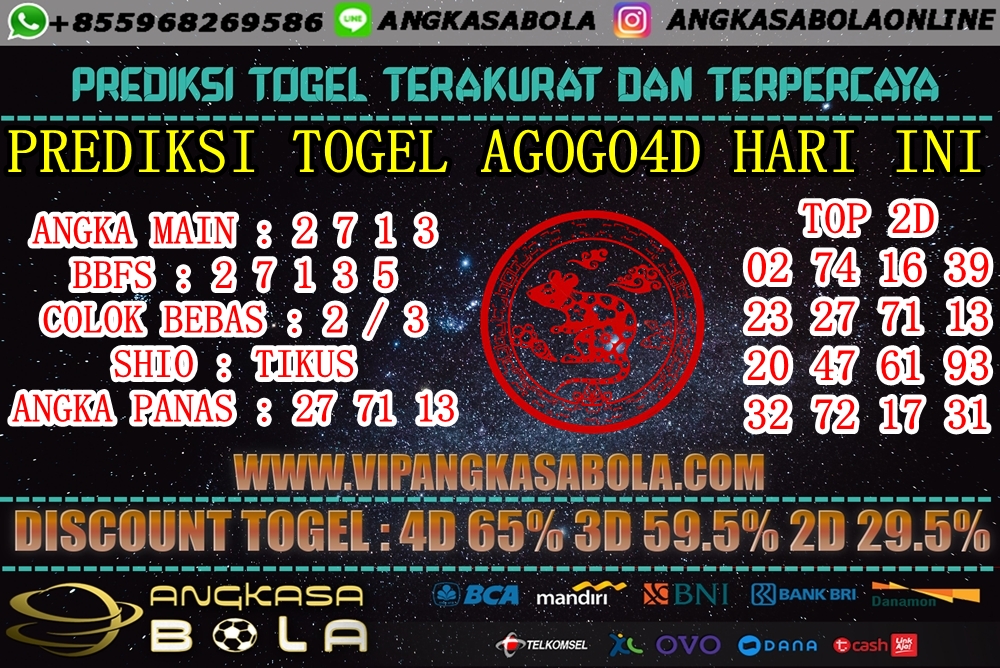 PREDIKSI TOGEL AGOGO4D 23 JULI 2020