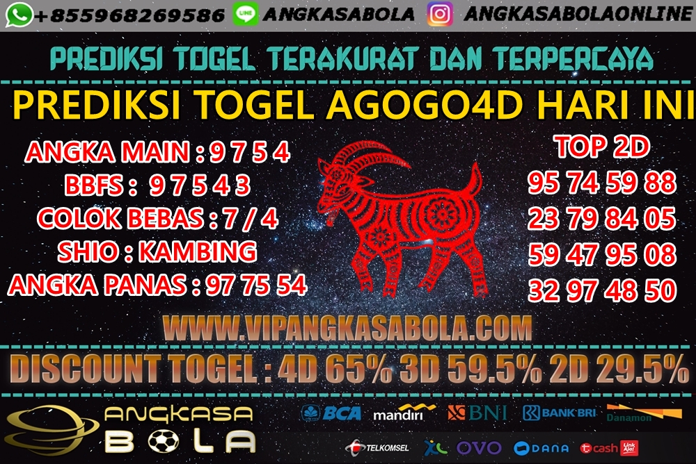 PREDIKSI TOGEL AGOGO4D 22 JULI 2020