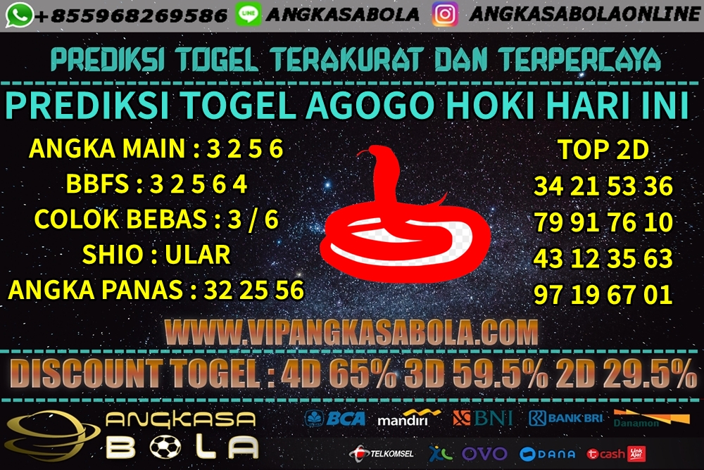 PREDIKSI TOGEL AGOGO HOKI 21 AGUSTUS 2020