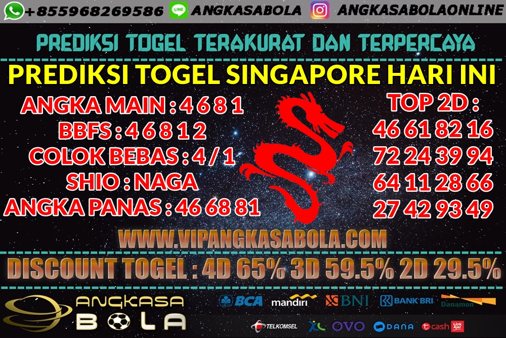 PREDIKSI TOGEL SINGAPORE 26 AGUSTUS 2020