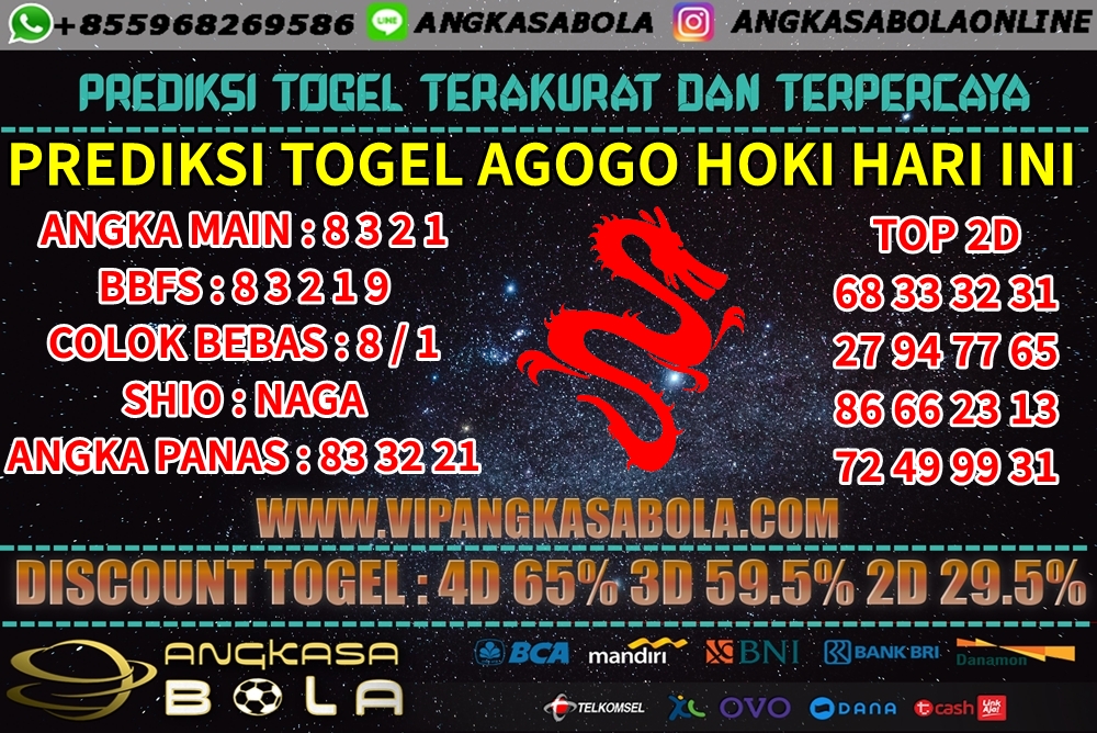 PREDIKSI TOGEL AGOGO HOKI 22 AGUSTUS 2020