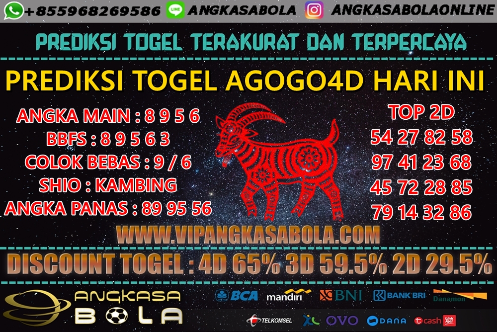 PREDIKSI TOGEL AGOGO4D 10 AGUSTUS 2020