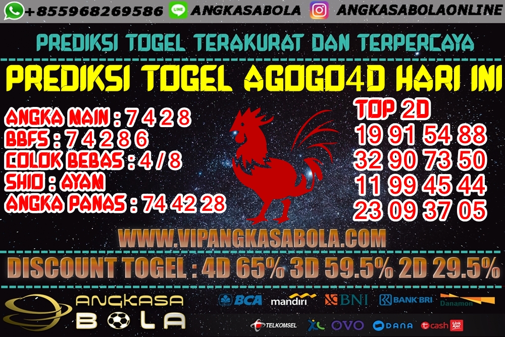 PREDIKSI TOGEL AGOGO4D 30 AGUSTUS 2020