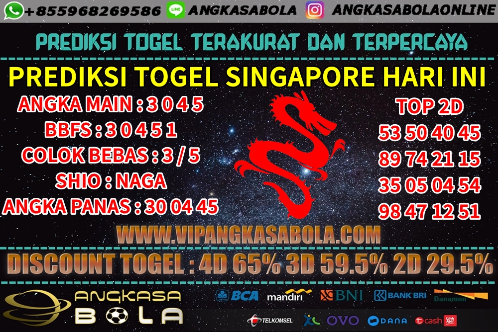 PREDIKSI TOGEL SINGAPORE 22 AGUSTUS 2020