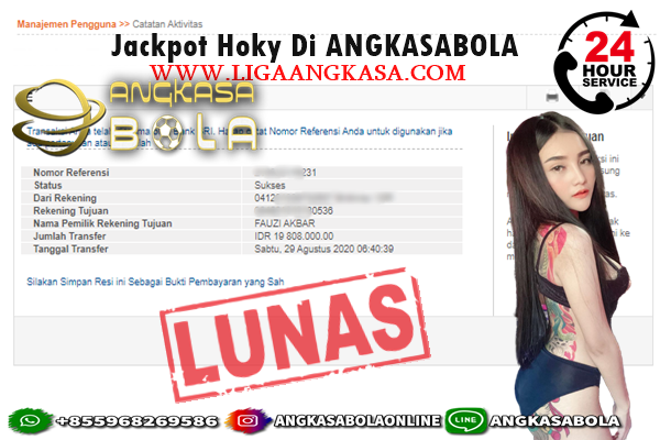 Jackpot Hoky Di ANGKASABOLA Jebol Bosku Sabtu 29 Agustus 2020