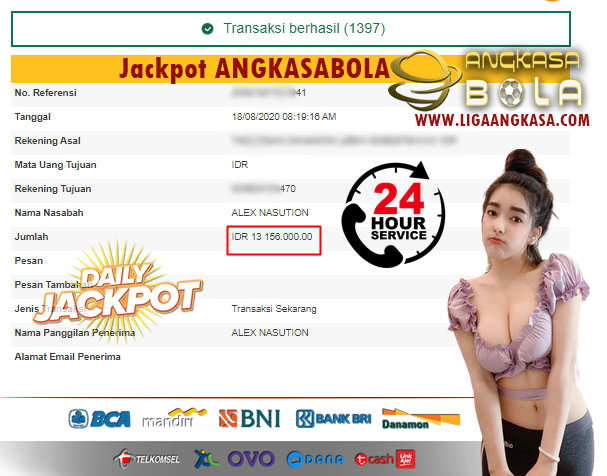 Pemenang Jackpot BOLA JALAN 18 AUGUST 2020