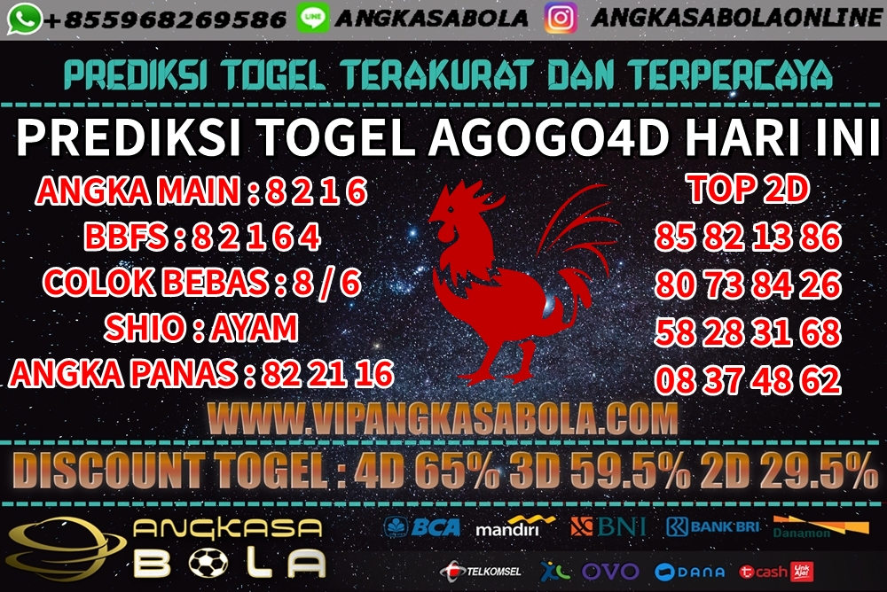 PREDIKSI TOGEL AGOGO4D 15 AGUSTUS 2020