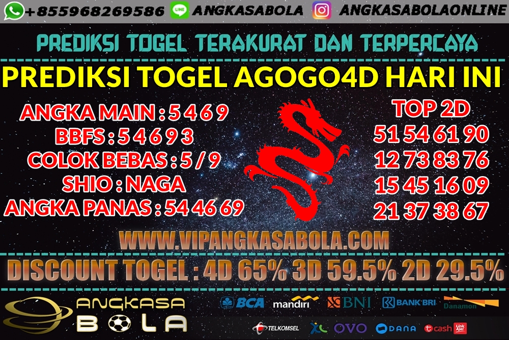 PREDIKSI TOGEL AGOGO4D 25 AGUSTUS 2020