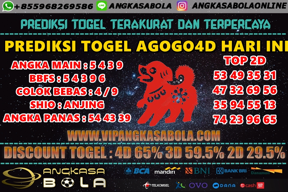 PREDIKSI TOGEL AGOGO4D 4 AGUSTUS 2020