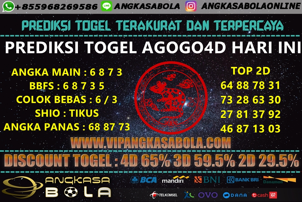 PREDIKSI TOGEL AGOGO4D 12 SEPTEMBER 2020