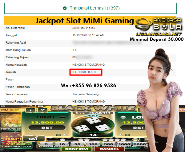 Pemenang Jackpot Besar Mimi Gaming Racing 11 Oktober 2020