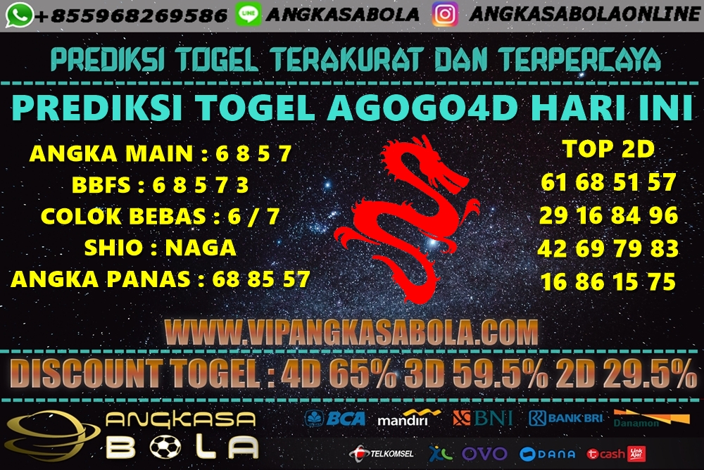 PREDIKSI TOGEL AGOGO4D 3 OKTOBER 2020