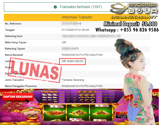 Pemenang Jackpot Besar Slot Jdb 07 Oktober 2020