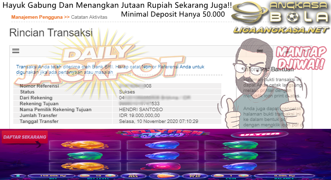 Pemenang Jackpot Besar Slot Habanero 10 November 2020