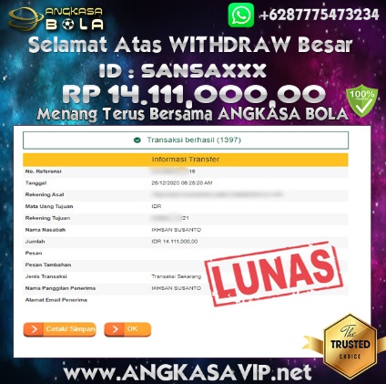 Pemenang Jackpot Besar Koi Gate Di Angkasabola 26 Desember 2020