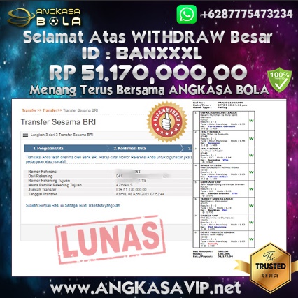 Bukti Menang Besar Mix Parlay 8 April 2021 Angkasabola