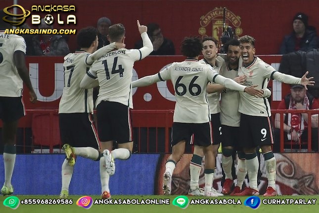 Reaksi Skuat Liverpool Usai Bantai Manchester United