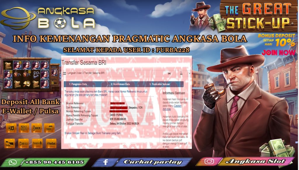 INFO KEMENANGAN SLOT PRAGMATIC PLAY 04 OKTOBER 2022