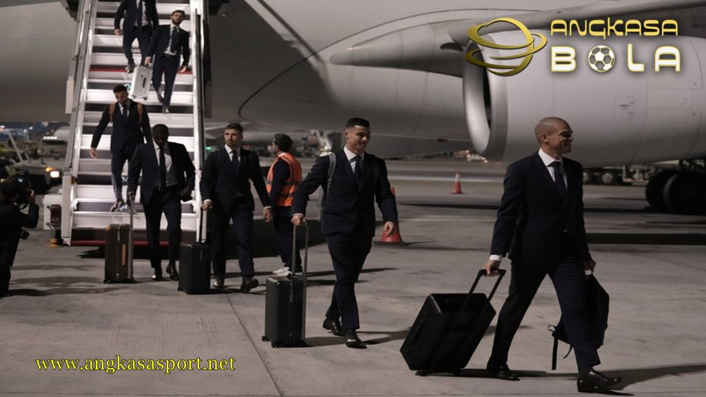 Galeri Kedatangan Cristiano Ronaldo di Qatar