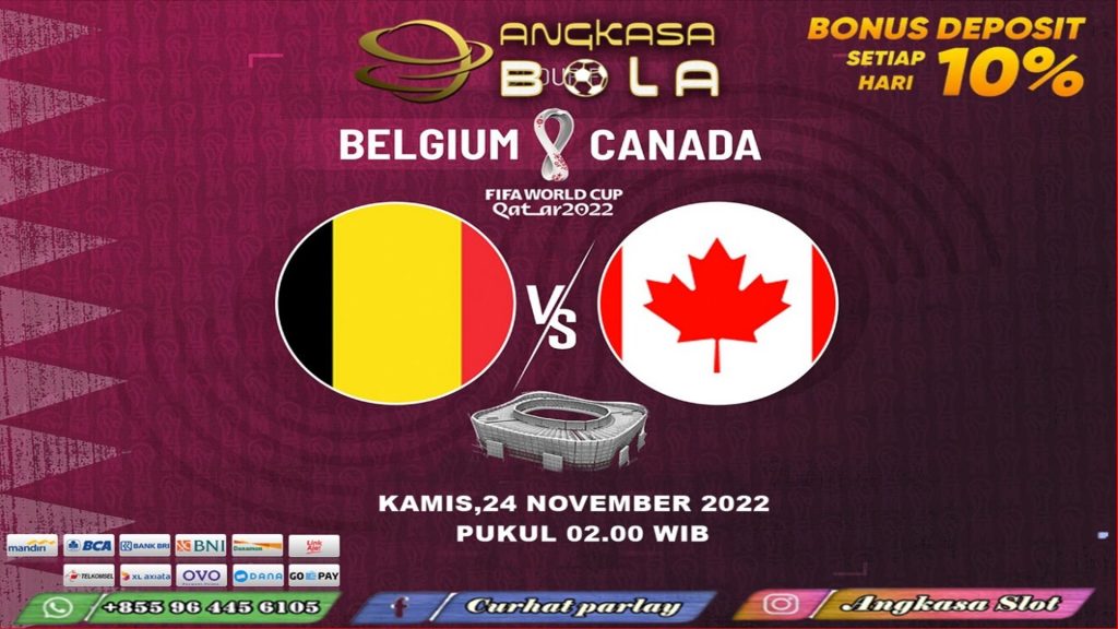 Belgia vs Kanada: Les Rouges tak Pernah Menang Lawan Tim-tim Eropa