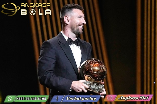 Lionel Messi Jadi Pemenang Ballon d'Or 2023