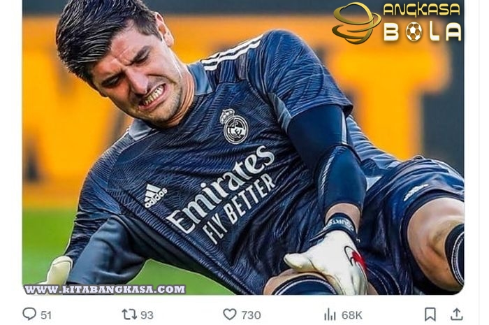 Thibaut Courtois Malah Kena Cedera Baru di Lutut Satunya Lagi