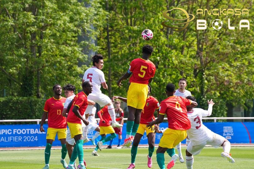 Bangkit, Marselino Ferdinan Masuk Daftar 5 Pemain Terbaik Indonesia U-23 Kala Dikalahkan Guinea