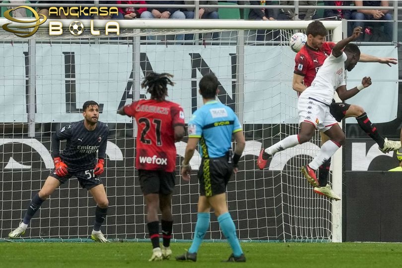 Hasil AC Milan vs Genoa: Skor 3-3